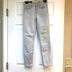 J.Crew Toothpick Light Blue Ankle Jeans-Size 24